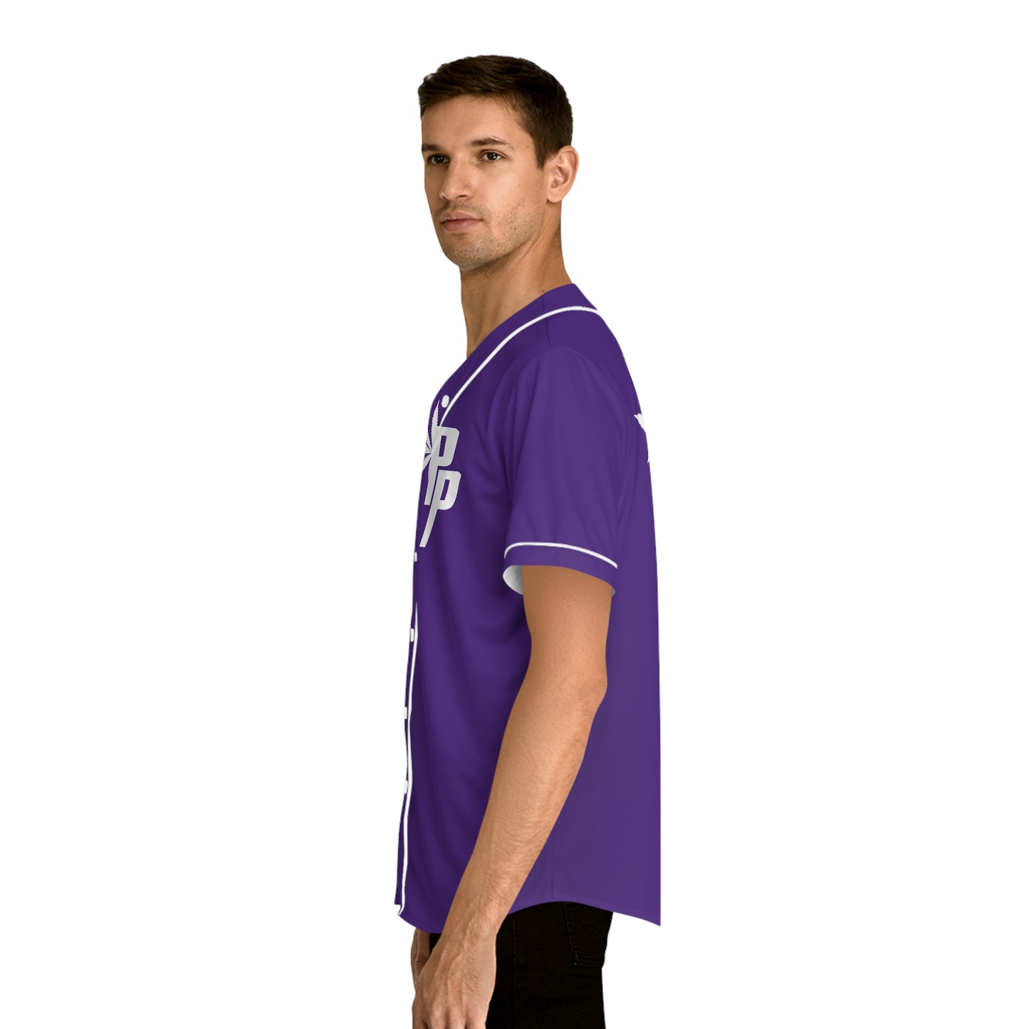 Peter Purple Baseball Jersey